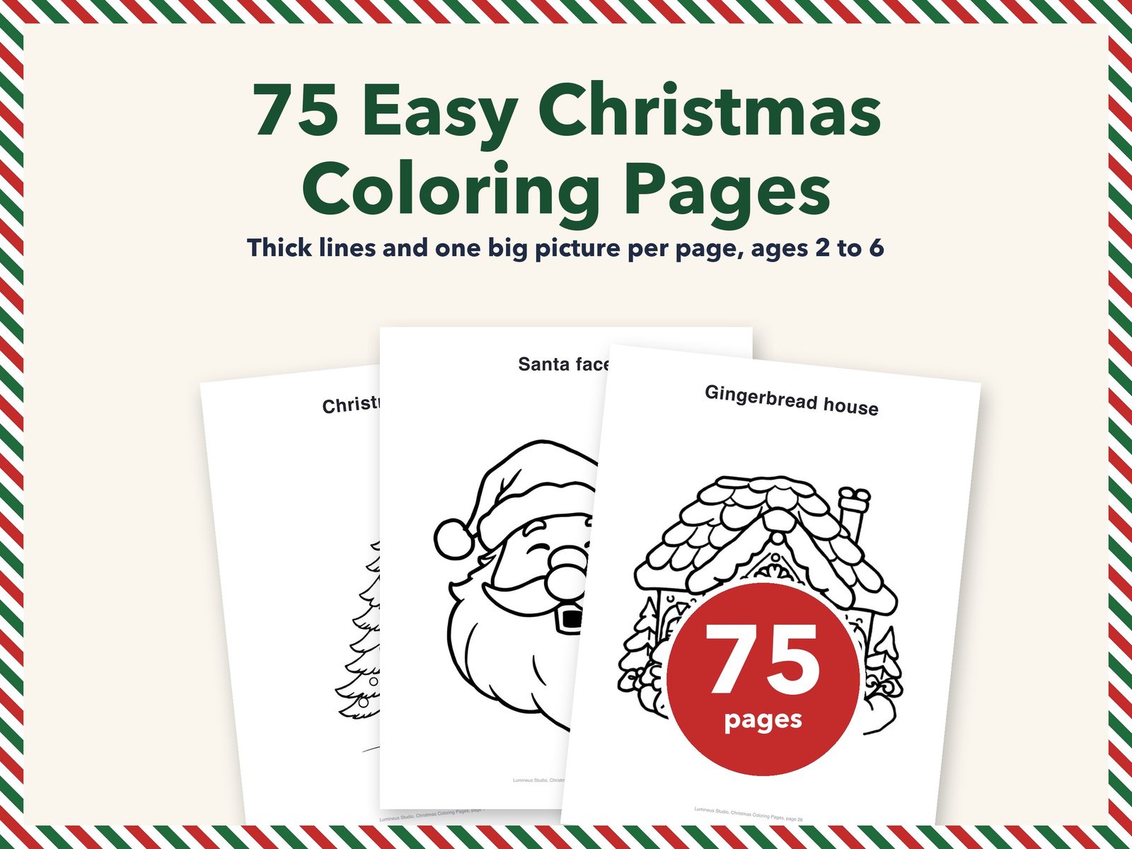 Christmas coloring pages