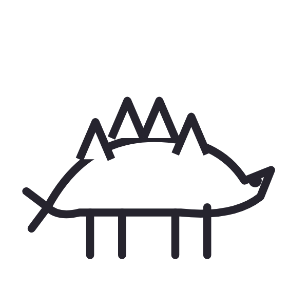 Stegosaurus coloring page