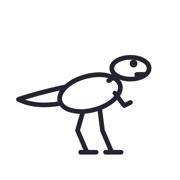 Velociraptor coloring page