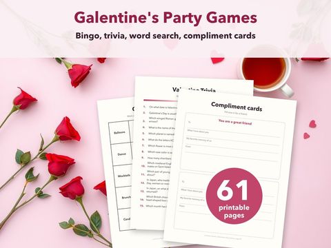 Galentine's Party Games